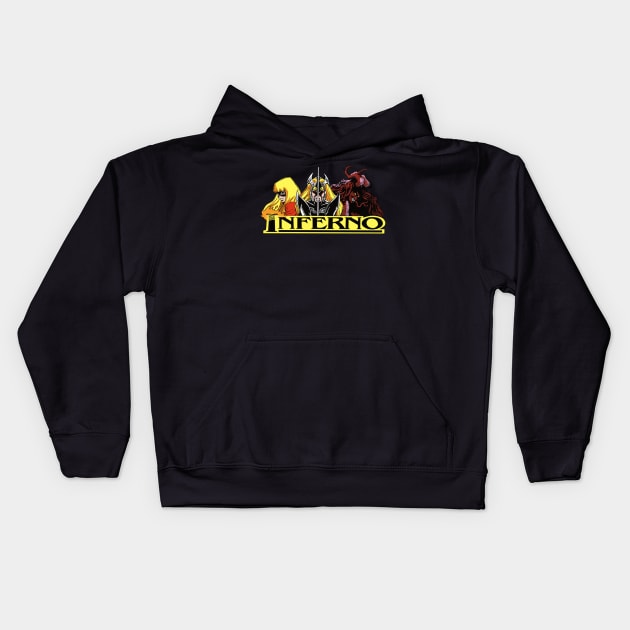 Inferno Kids Hoodie by Cloudsurfer